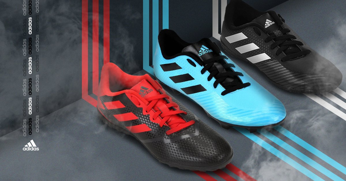Se liga nessa chance! Você pode levar 3 chuteiras adidas pelo preço de 1. Sim, é isso mesmo. Tá na cara do gol, então corre pra aproveitar antes que o estoque acabe! Vem pro site ou pro app! https://t.co/PRrgWeMD0N #ConectaVocêAoEsporte https://t.co/QRlIFtYOVf