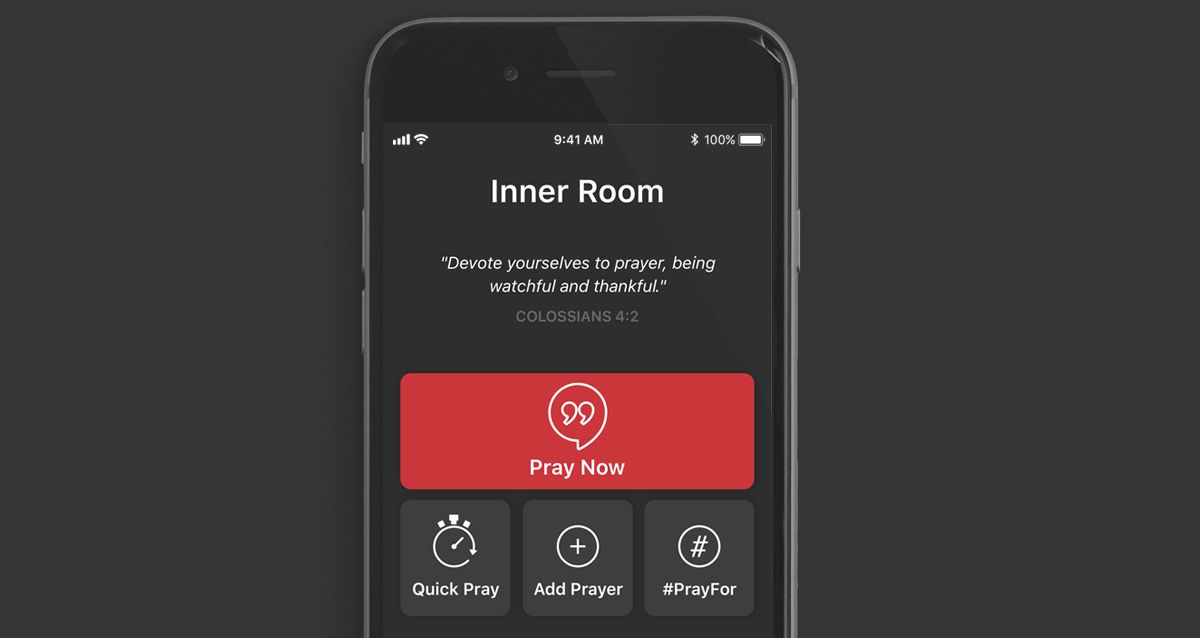 247prayer's tweet photo. Our Inner Room app turns your phone into a portable prayer room! 

Which means you can: 

- Create a prayer list using words or photos
- Set reminders to pray each day
-  Set timers to help you grow in prayer each day

Find out more: https://t.co/uIdoU9PFXk

#InnerRoomApp https://t.co/YCMmdqEs98