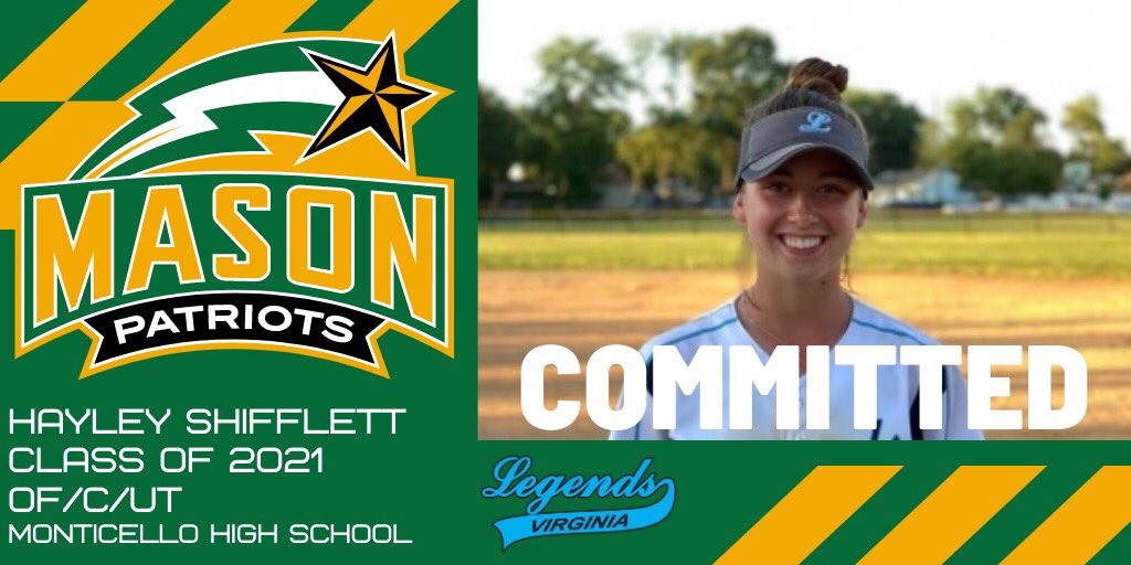 2021 OF/C <a href="/ShifflettHayley/">Hayley Shifflett</a> commits to George Mason!  Looking forward to BIG things for her as a Patriot! 💪🏻