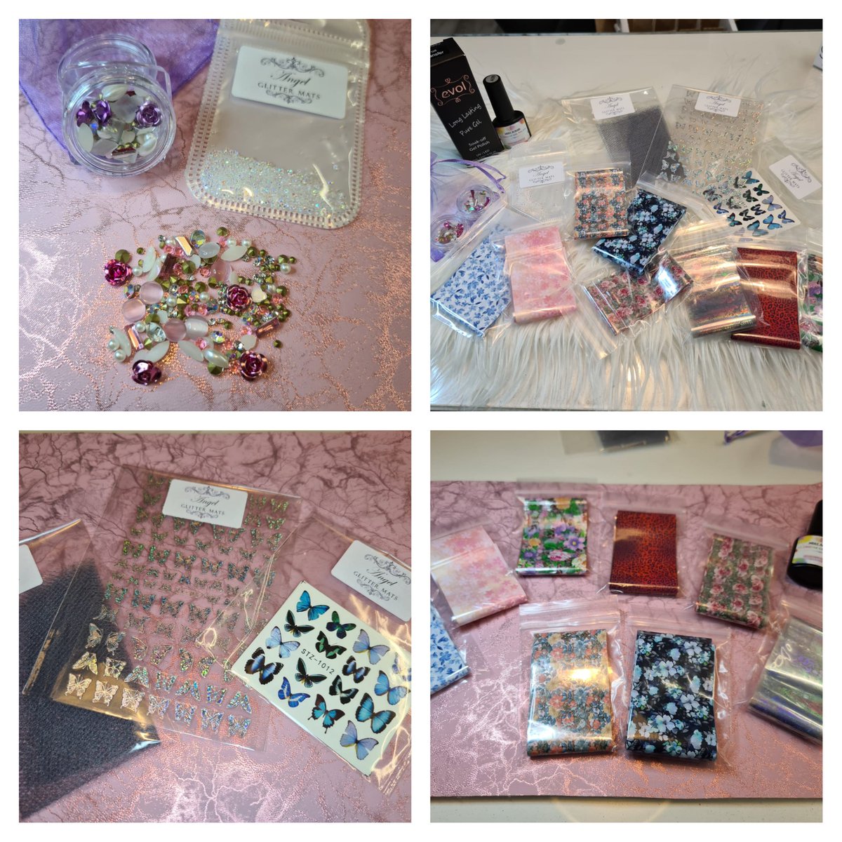 ButterflyStephs's tweet image. Look at all my new nail art goodies!!! 

You all know i love nail art so I couldnt resist buying more 😍  samples to follow xxx Book now with Steph on 01942396910 or 07510924326 or via our website butterflybeautybysteph.com