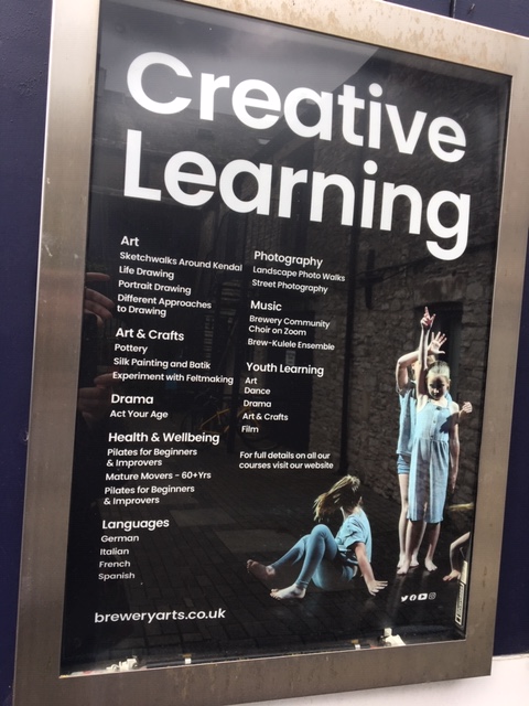 We are OPEN! Welcome back everyone and thank you to the amazing <a href="/BACKendal/">Brewery Arts</a> team for sprucing up the building and reopening safely! Pop in for coffee and cake any day from 11am, or book for Cinema, Restaurant &amp; Creative Learning 🍻🎟️🎨🙌🎦 ☕️🍿