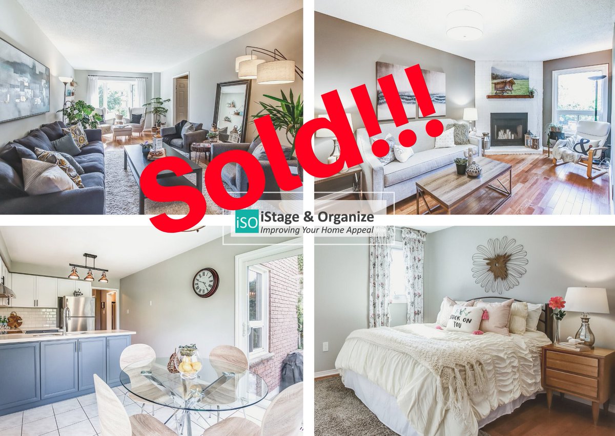istagendesign's tweet photo. Sold! Clients couldn't be happier with the success of the sale are now believers that staging works. Call us. #stagingservices #tolive #tolove #tosell #yorkyegion #newmarket #simcoe #barrie #stagingsells #professionalhomestager #professionalorganizer #professionalredesigner https://t.co/tpNLKeSLwv
