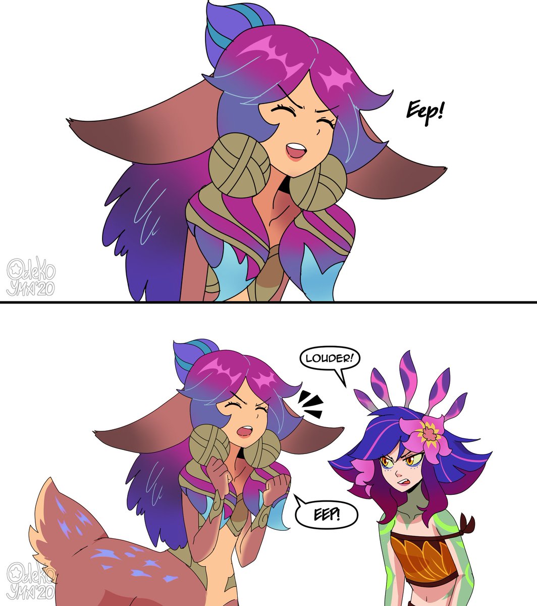 Lillia = Fluttershy 

#LeagueOfLegends #ArtofLegends #Lillia #Neeko 