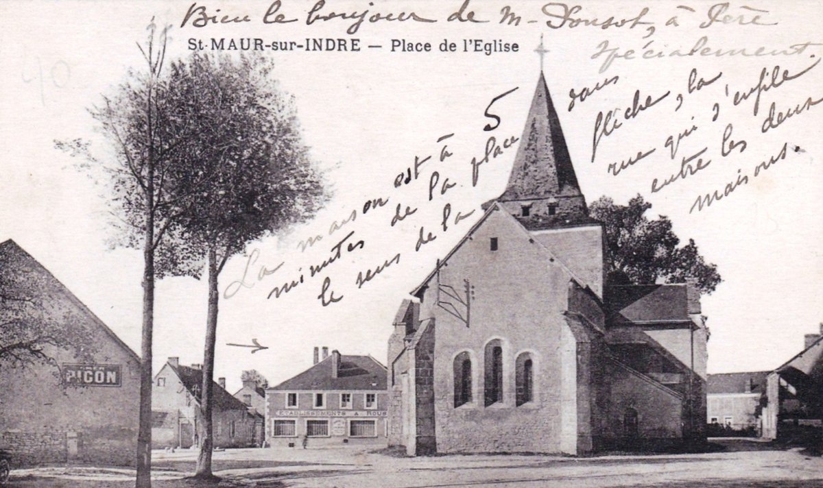 En 1934, une visite à Saint-Maur dans l'Indre, ville de résidence des Monjoin, permet à l'inconnu de reconnaitre son village. Laissé seul à la gare de la ville, Anthelme retrouve le chemin de la maison de son père et note même des changements dans le village.