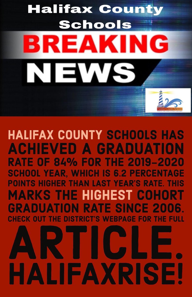 HalifaxRise's tweet photo. Halifax County Schools is definitely on the Rise! Click here for the full article. 
#anchoringdown
https://t.co/S9O9TfWTF4 https://t.co/1k1JGdlbE4