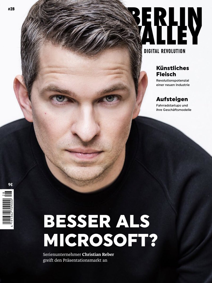 FollowOn2's tweet image. 👀 @marty started following @christianreber
↳ Founder &amp;amp; CEO @Pitch (next gen decks)
↳ Founder of @Wunderlist acquired by @Microsoft 

Pitch launching later this year🚀