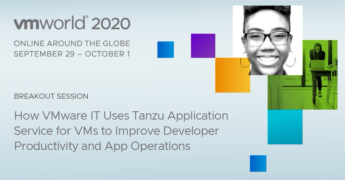 vmwonvmw's tweet photo. Why is @VMwareTanzu Application Service (TAS) a developer’s dream platform? 🌟

Join #VMwareIT,@KumarVarinderm and @erongd in this #VMworld session to learn how TAS provides @VMware with the agility needed for fast-paced delivery. https://t.co/29uVI4cCFv https://t.co/dpasHnlB7e