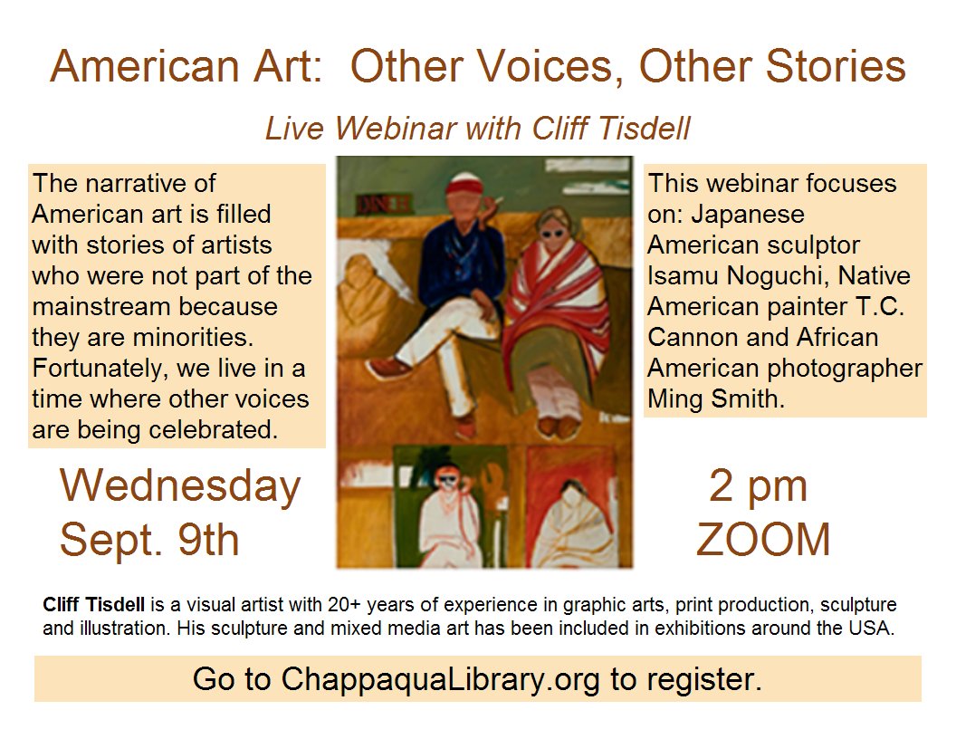 ChappLib's tweet photo. JOIN US THIS AFTERNOON!
To register, click on the banner advertisement on our homepage.
#Chappaqua #Millwood #NewCastle 
#BedfordNY #BedfordHills #Briarcliff
#Hartsdale #Katonah #NorthCastle #Ossining #Peekskill 
#PleasantvilleNY #Tarrytown @WestLibSys https://t.co/QID8YKUGCg https://t.co/dZeY9h4zpn