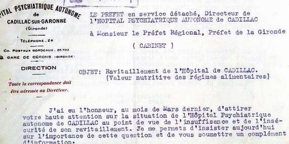 Il y restera jusqu'à sa mort, le 19 septembre 1942. En plein pendant la Seconde guerre mondiale, les asiles subissent de grandes difficultés pour nourrir les pensionnaires. On estime que comme Octave, 30 à 40 000 aliénés décèderont de faim.
