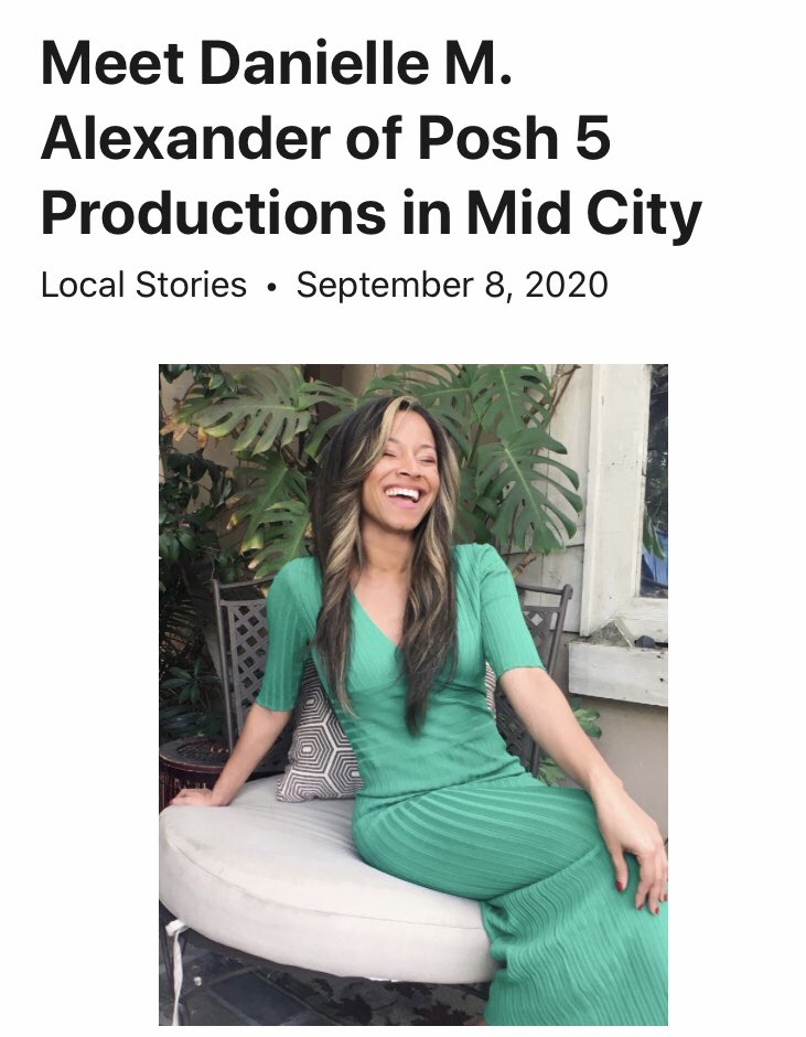 PO5HProductions's tweet photo. Check out this feature on our founder in this week’s roundup of LA’s Most Inspiring Stories in VoyageLA 🙌 - https://t.co/d77SySAxAa https://t.co/QVCEiFMobJ