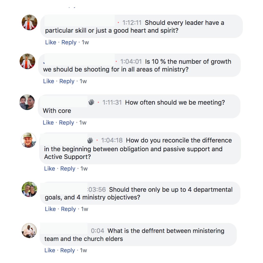One of my favorite parts of the Breaking 500 Church Challenge is the ability to interact with Pastors and  answer ministry questions…

Got ministry questions… Need Help With Growing Your Church… Join the Breaking  500 challenge  - buff.ly/2R3Z2na