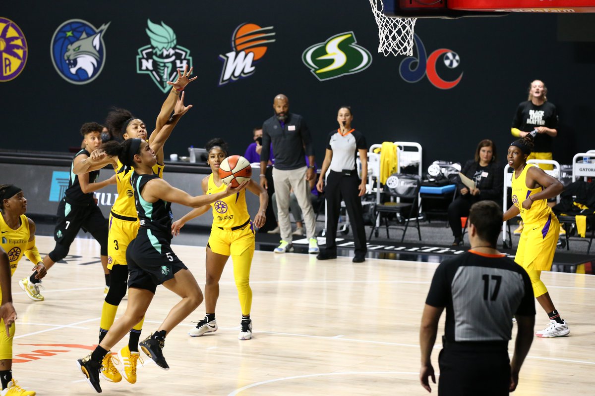 nyliberty's tweet photo. Only 3 games left in the Wubble. Don't miss the #Liberty back in action TOMORROW against the @IndianaFever at 7PM/ET on #CBSSN & #FSGO! 🗽 https://t.co/2p9I6SqLar
