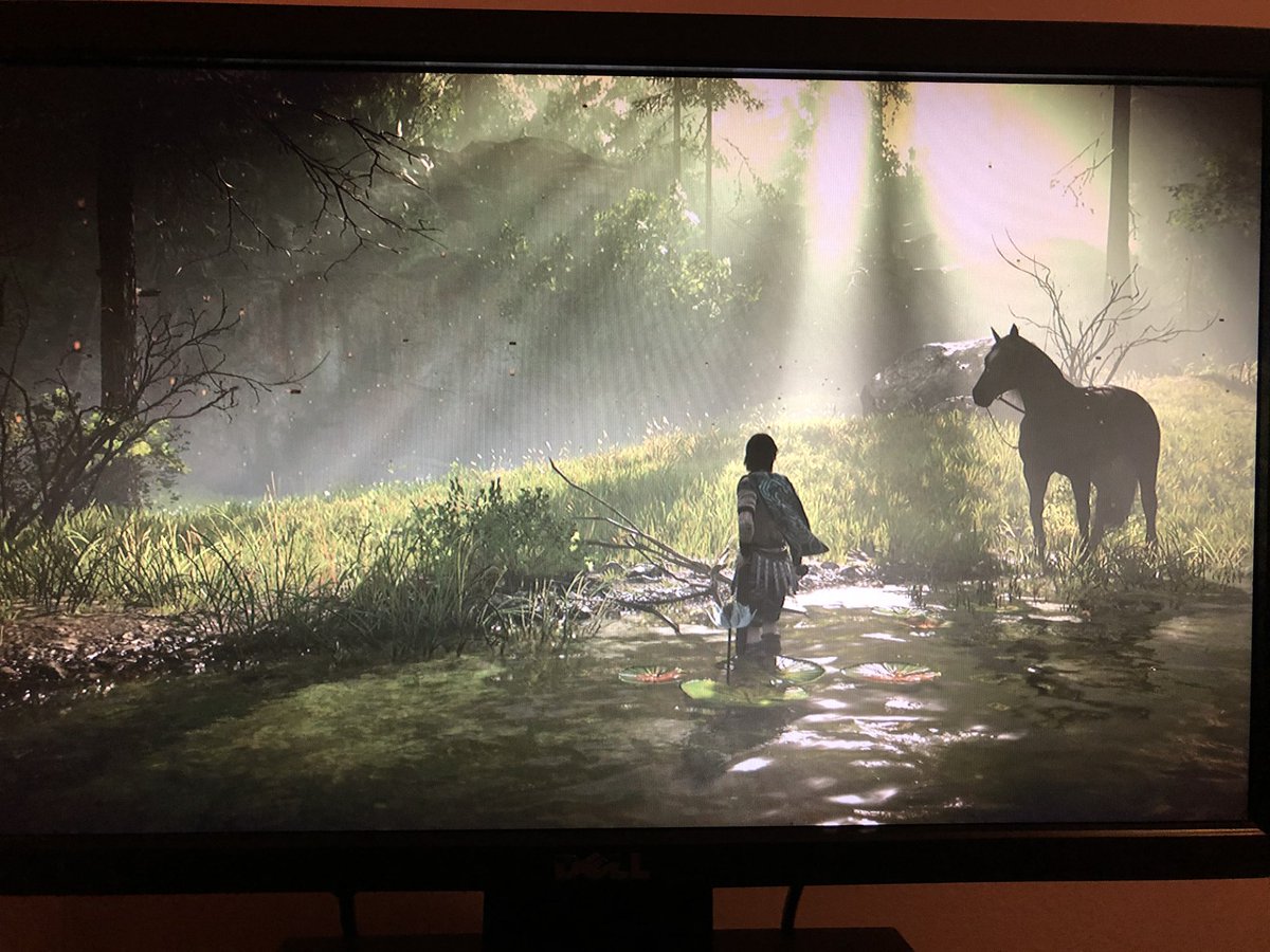 8. Riding Agro across vast fields and exploring forests is a relaxing, almost meditative activity.Usually games feature fast travel and use traversal to drop bits of exposition characterization. SotC is different: travel is enjoyed for its own sake.