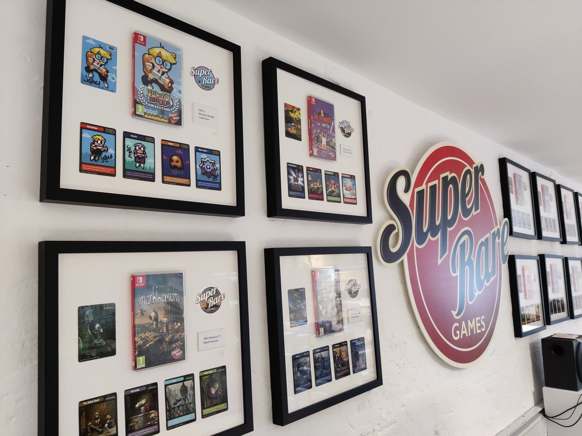 RT + Follow + Reply for a chance to win a Super Rare #NintendoSwitch official game plaque! 🏆 Only 3 ever made of each game and never sold to the public. VERY RARE. 😱 1 random winner will choose from a few titles; chosen at the end of #SuperRareWeek on Monday... good luck! ⭐