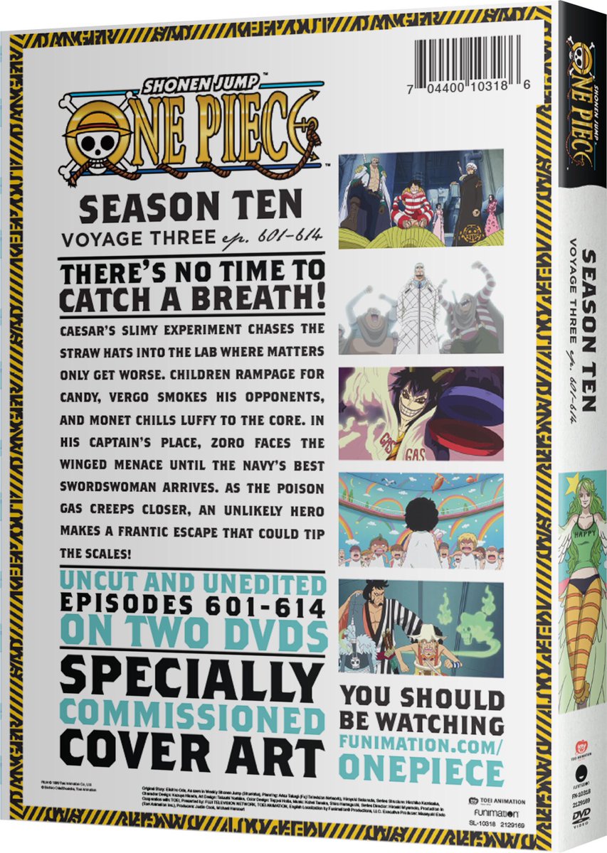 One Piece Us Big News One Piece Season 10 Voyage 3 Eps 601 614 Releases On 10 6 Digitally And Then 10 27 On Dvd Also The Onepiece Dub Is Confirmed To Reach Dressrosa