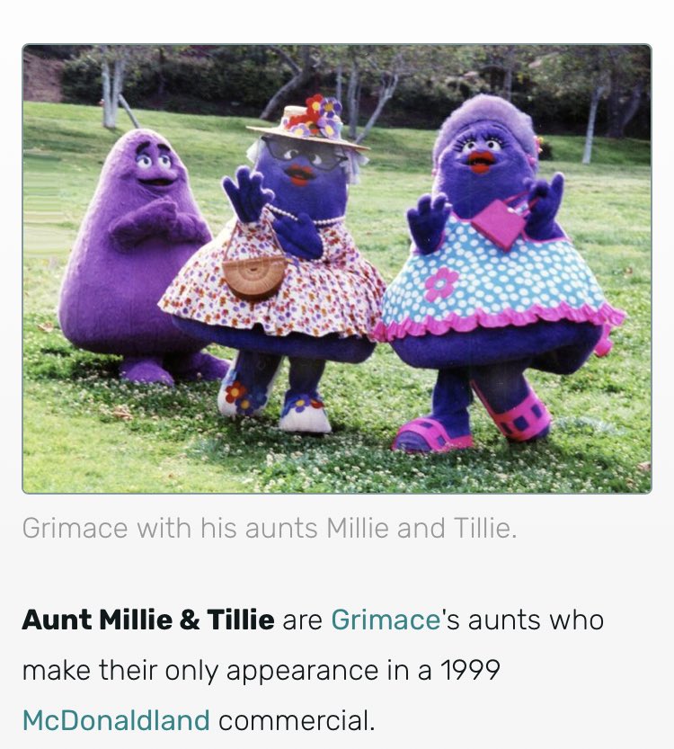 Aunt Millie & Tillie- dude who has to specify that every pic with a woman is “just a cousin”