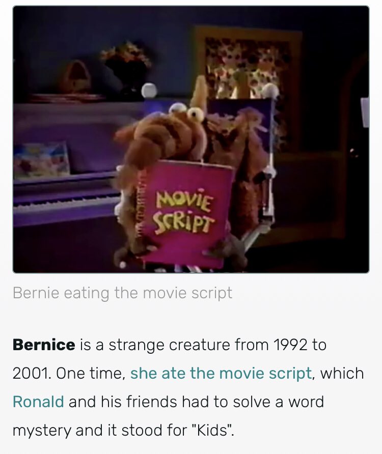 Bernice- the film buff who says he wants to “debate” pop culture with you