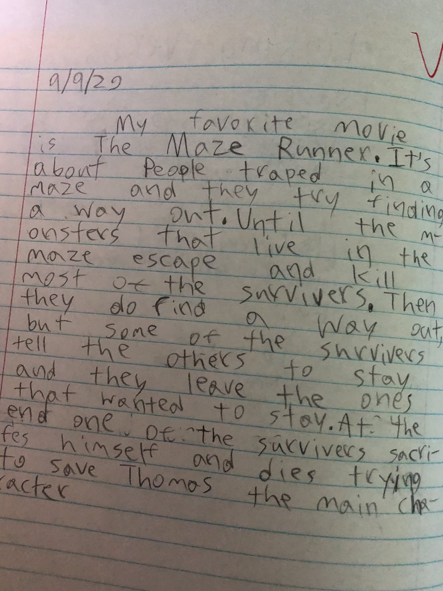 Quickwrites in 7th ELA-MVMS! @anglooney98 <a href="/MVMSAVID/">Coach Parker</a> 
#ComalAVID