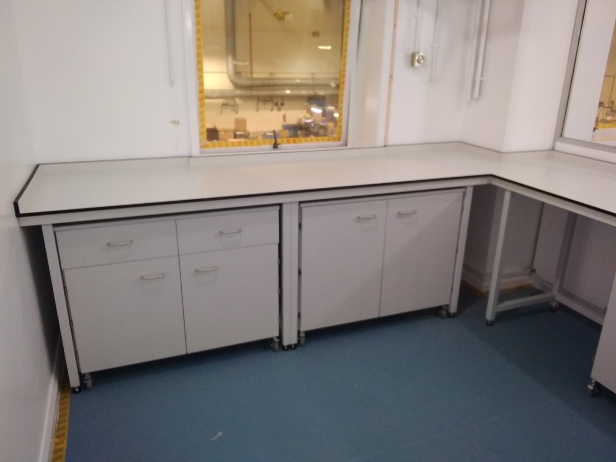 new_lab's tweet photo. Completed Installation of Lab Benching, Mobile Cabinets &amp; Lab Sink at Reflexallen, North Wales 

#LabBenching #MobileCabinets #TrespaWorktop #MadeInBritain #MadeInYorkshire #EnablingScience #KeighleyBackInBusiness https://t.co/M8QAq8VqGu