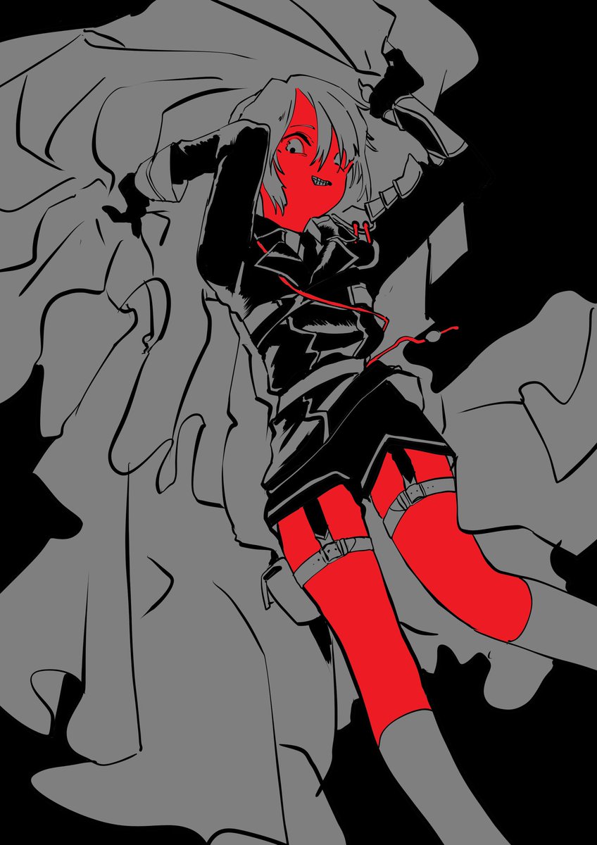 刀剣乱舞 極信濃居ないので信濃君でマントヒラヒラ お題ありがと マント んめ のイラスト