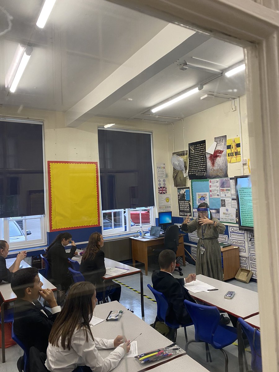 MrsColliteracy's tweet photo. English intervention in full swing for our new ‘Period 7’ 🌟 @MissCBates  @Miss_CBleakley https://t.co/VmUcjsm937