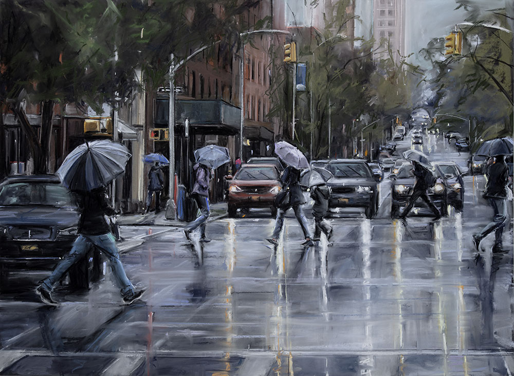 JeraldMelberg's tweet photo. “The pandemic is jarring and life changing in many ways. Many of these works were made just prior, but it did not change the way I am inspired to make art. My muse is New York City, and I feel she is more beautiful now than ever.” 
– Susan Grossman 
https://t.co/pTaZlntP0K https://t.co/SosYDK8pot