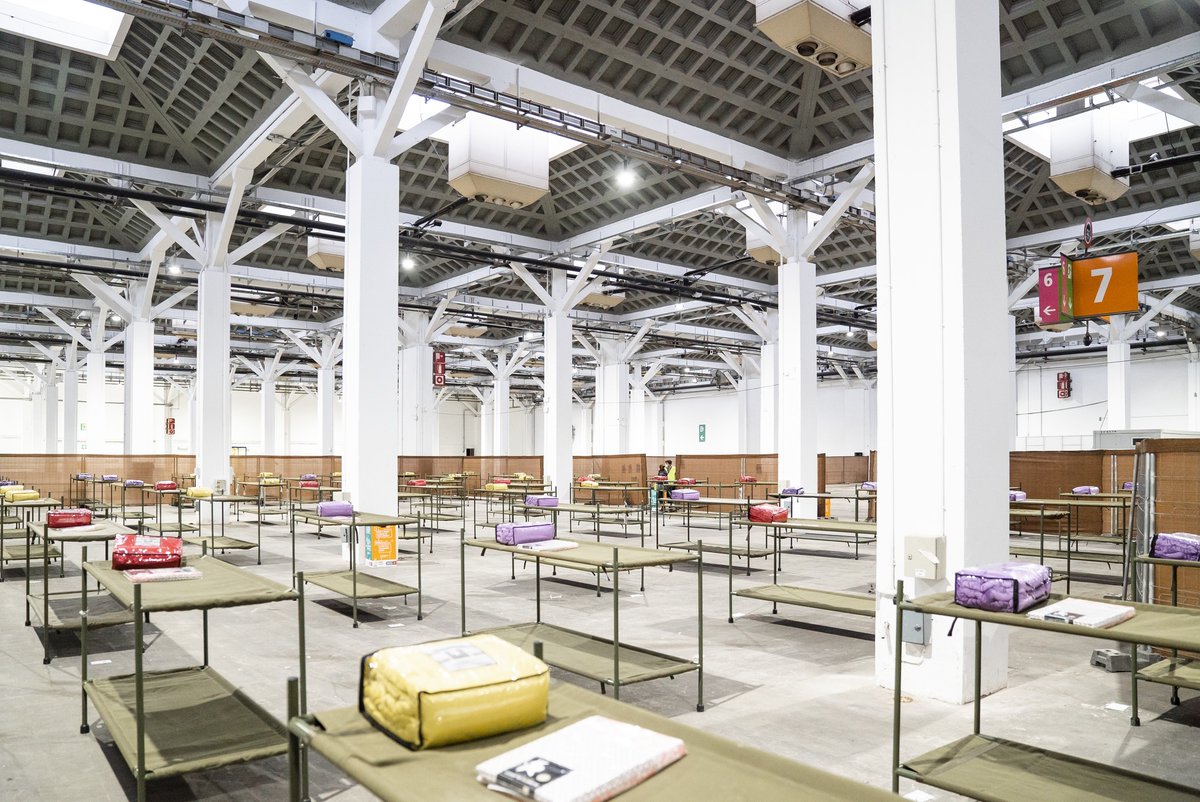  L'accés als equipaments és lliure, condicionat al compliment de normes de la convivència i respecte mutu, però no obligatori.  Els sis equipaments van arribar al màxim d'ocupació la segona meitat d'abril i això va durar tot el confinament fins a finals de maig.