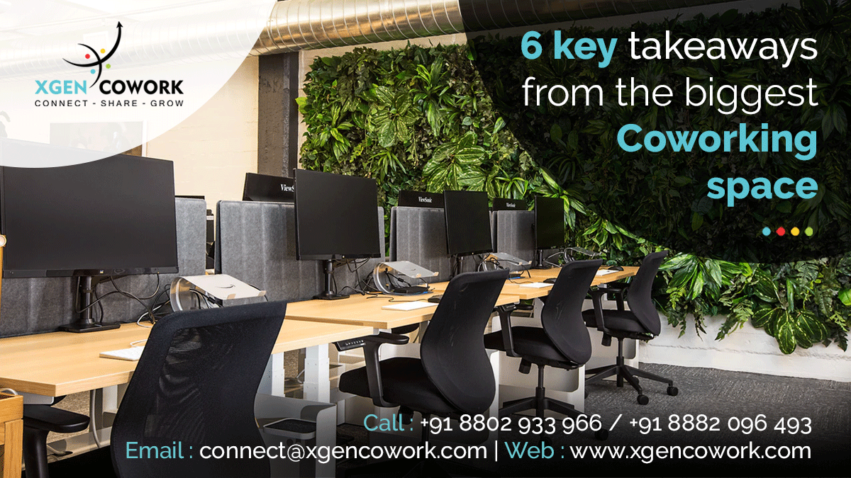 Xgencowork's tweet image. What do you think, you can learn from the biggest co working space? Read out our blog for more details-
xgencowork.com/blog/6-key-tak…
#CoWorkingTogether #GrowingTogether #NetworkingTogether