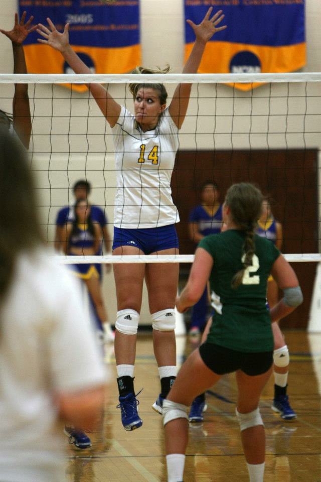 Javelina_VB's tweet photo. Over the last ten years, we have had six athletes break into the top ten in career blocks. 
#1 Haley Hutchinson, 487 (2015-18)
#4 Stephanie Johns, 351 (2011-14) https://t.co/Rvlg1ZvOSD