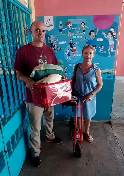 L'USEP Guyane c'est aussi du prêt de matérie pour bien commencer l'année! <a href="/usep973/">USEP Guyane</a> <a href="/usepnationale/">USEP nationale</a> <a href="/acguyane/">Académie de Guyane</a>