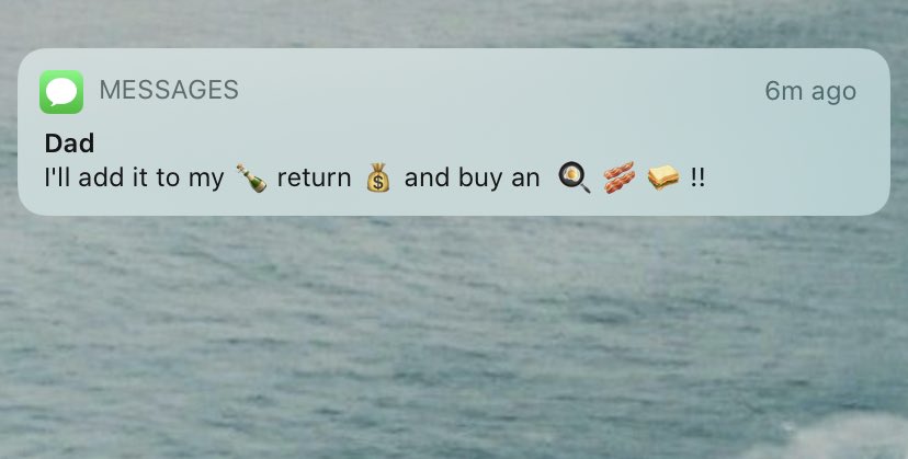 MeghanMeSmile's tweet photo. who showed my dad emojis? Anyone’s best guess at what this means lmk https://t.co/eKQ7S1VzTw