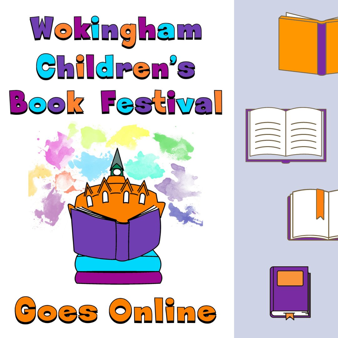 Wokingham Children’s Book Festival returns next month! 📘📚

The eagerly awaited event is hosted online this year, and will be taking place between 17 and 18 October. 📆

Click here to hear more ➡️ cutt.ly/bfWC55Z 

Click here to book your place ➡️ cutt.ly/mfWVrF2