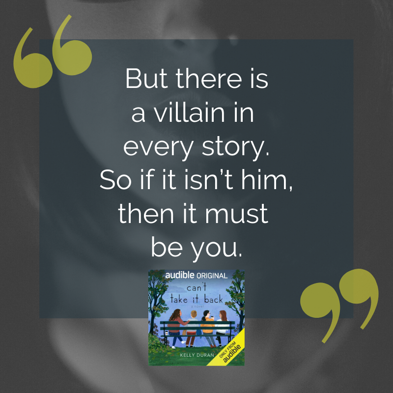 ByKellyDuran's tweet photo. When you realize the villain might actually be you. 😳

#1lineWed #WedWords #WednesdayWords #CantTakeItBack #AudibleOriginals ⁣#amwriting #womensfiction #WFWA https://t.co/ise84dXhQn