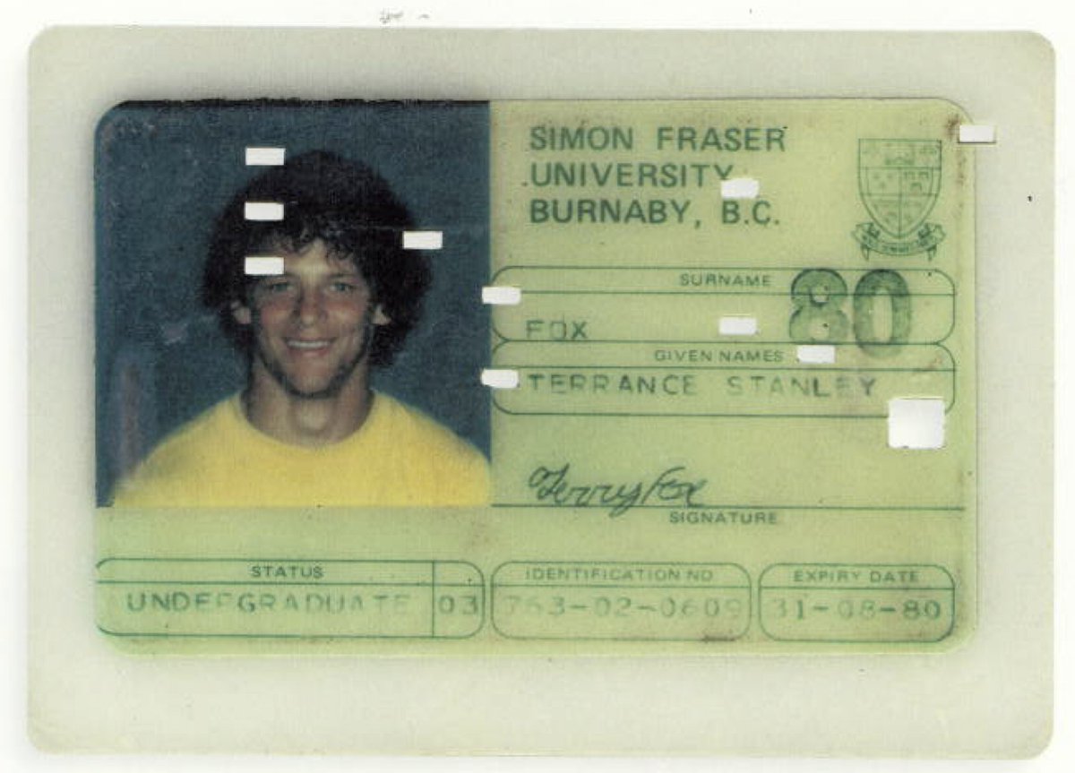 Terry was pursuing a degree in kinesiology at Simon Fraser University when he started training for the Marathon of Hope. He knew the importance of eating right, sleeping, and tracking his progress. Terry kept a detailed journal, logging every mile he ran while training...