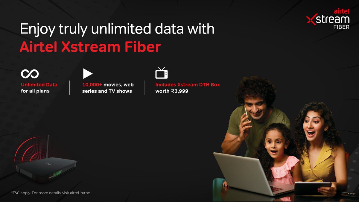 airtel India tweet media