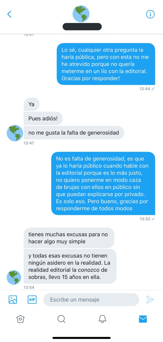 Joana Marcus Y Ya Para Finalizar Agrego Q No Deberiais Dejar Que Nadie Os Hable De Una Forma Despectiva O De Sentirse Moralmente Superior Sea Quien Sea Yo He Dejado