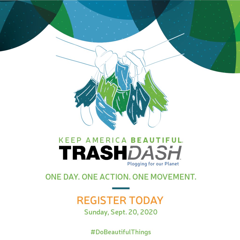 DartContainer's tweet image. We’re excited to sponsor the 2nd Annual @kabtweet #TrashDash! Dart provides the trash grabbers in the plogging kits so you can safely pick up litter in your neighborhood!. Read more about our sustainability commitments here: bit.ly/3mfmoF4