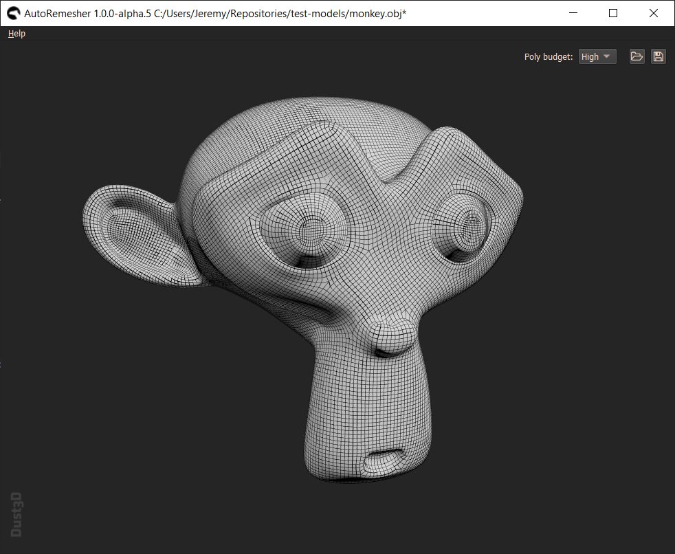 Autoremesher Open Source Auto-retopology Tool - Latest News - Blender ...