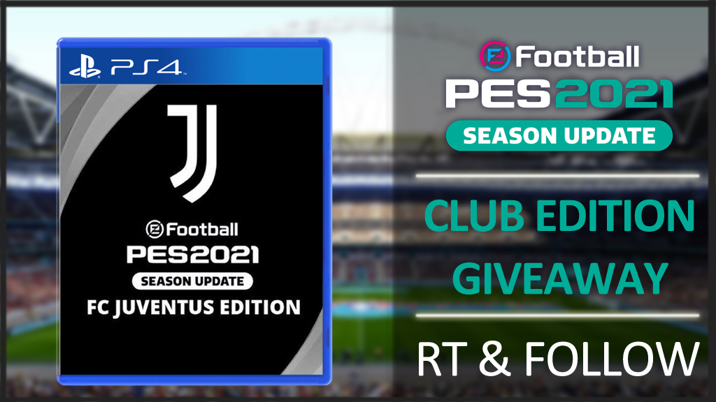 PesUniverse's tweet photo. Who's up for another #Giveaway? 

We have another PES 2021 Club Edition up for grabs! Winner chooses whichever version they want.

To enter, simply:

RT ♻️
LIKE ❤️
FOLLOW @PesUniverse &amp; @PESUniverse_es 

#GiveawayAlert https://t.co/fHlp2s5Hoc