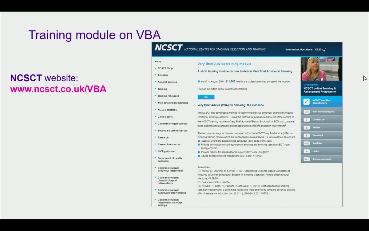 acvaghela's tweet photo. Highlighting the need for clinicians to engage with patients in supporting quit attempts. Use the free training that is available to up-skill yourself!
#vba #VeryBriefAdvice #AlexBobak #SmokingCessation #erscongress2020 @NCSCT @EuroRespSoc https://t.co/N9bH6tcVkD