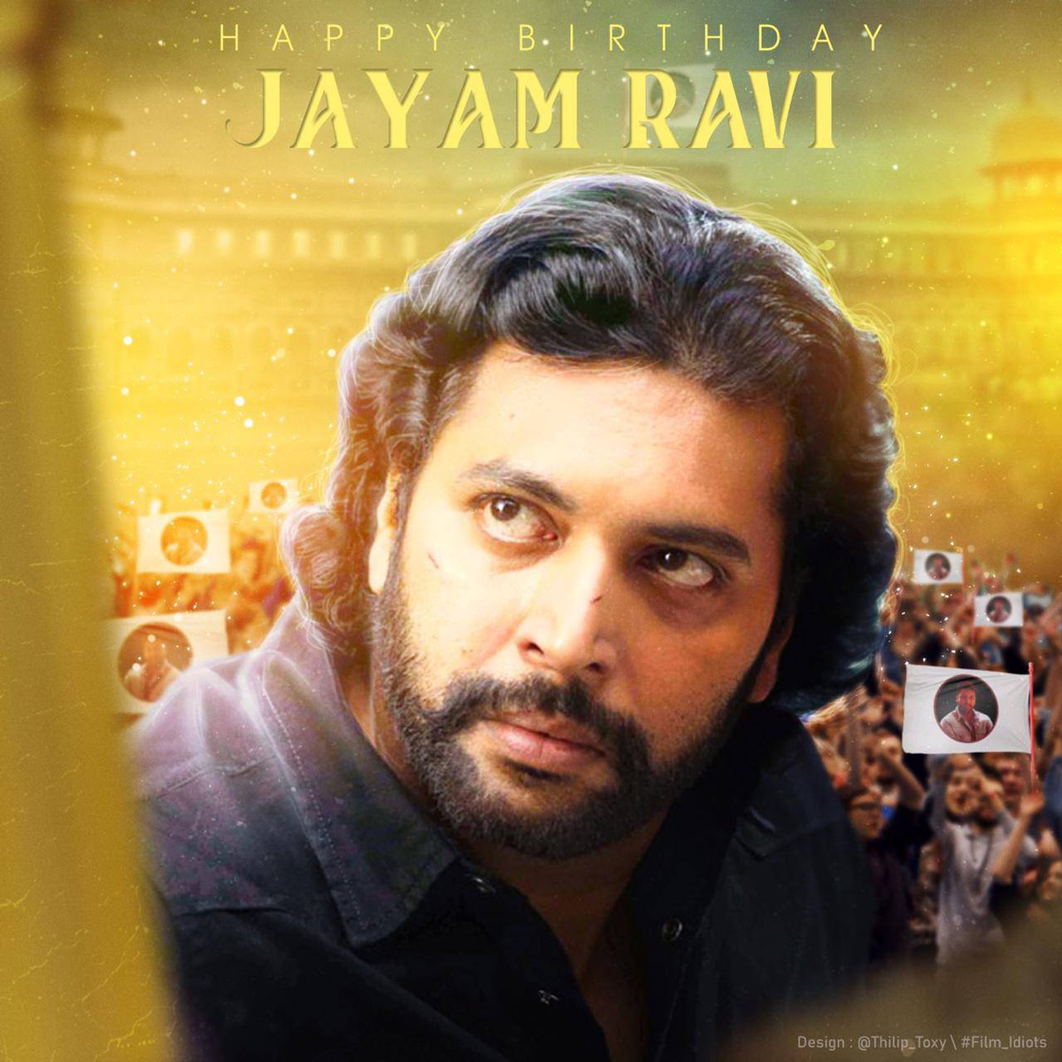 Saran_ajil's tweet photo. One More Special Design 

Happy Birthday 🥳 @actor_jayamravi

Design: @thilip_toxy_
#film_idiots #SGstudio 
#JRCDP2020

#HBDJayamRavi 
#JayamRaviBdayCDP https://t.co/tznE6P1gVD
