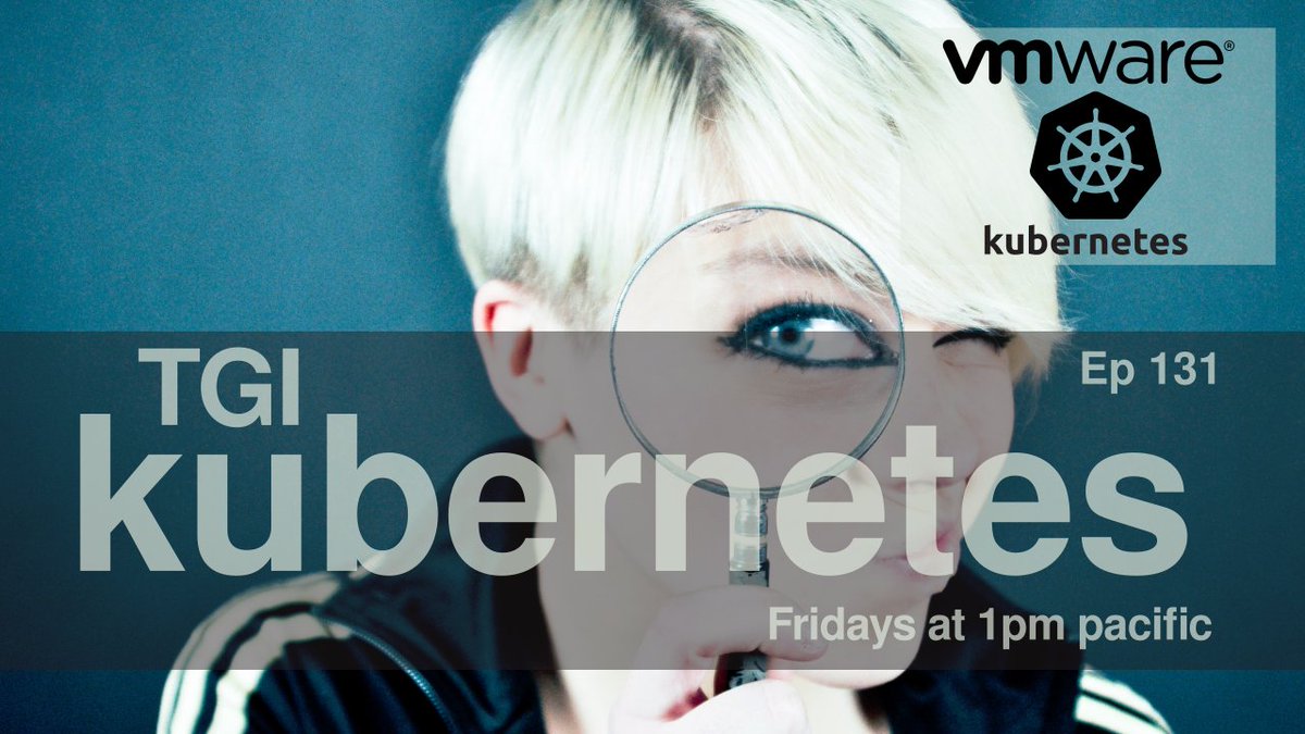 ciberkleid's tweet photo. Join me and @pczarkowski for this week's live session of #TGIK8s! We'll be figuring out how to create a Validating Admission Controller to evaluate resources before they are applied to a #Kubernetes cluster. Tune in on https://t.co/R6DfUS4akS, this Friday at 1pm Pacific. https://t.co/9fpxPFMz2I