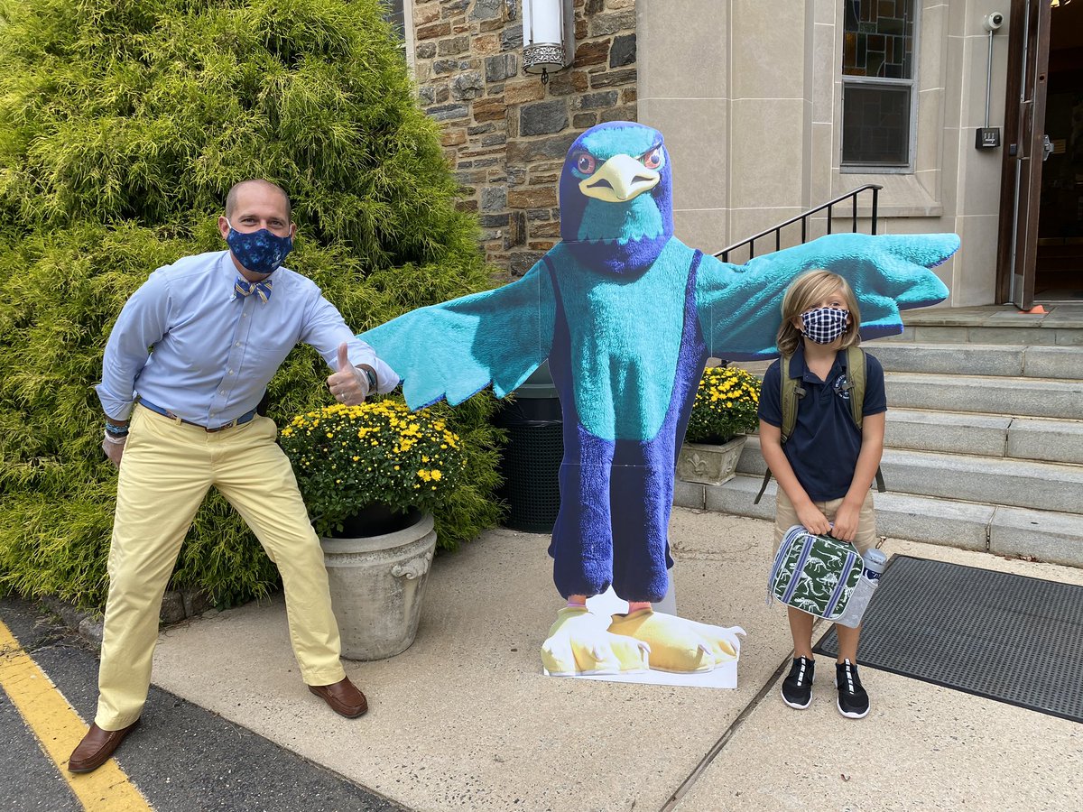 PrincetonAcadSH's tweet photo. Happy First Day of School, HAWKS! #PASHForward #Fall2020Reopening #HeCanBe #PASHProud https://t.co/JDjMjQaxnH