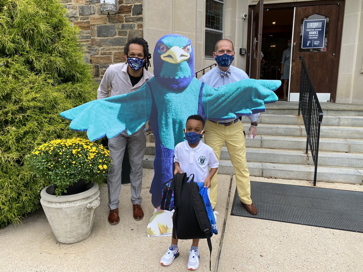PrincetonAcadSH's tweet photo. Happy First Day of School, HAWKS! #PASHForward #Fall2020Reopening #HeCanBe #PASHProud https://t.co/JDjMjQaxnH