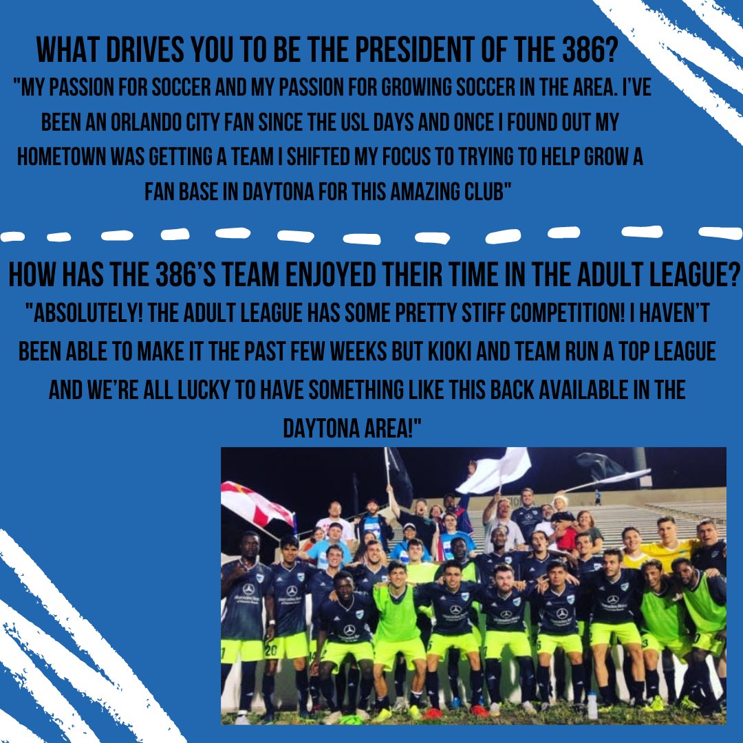 Daytonarushsc's tweet image. Are you interested in the fan culture of Daytona Rush SC? Look no further than our new Fan Spotlight and @_The386 #RushForwardDaytona⚽️