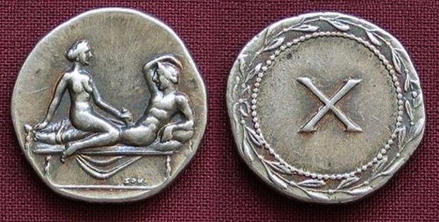 They mostly date to Tiberius' reign, and he famously minted no coins himself (whether out of sheer parsimony or a deliberate effort to control inflation, it's not known). One theory is they were minted by private lenders desperate to get *some* sort of coinage in circulation.
