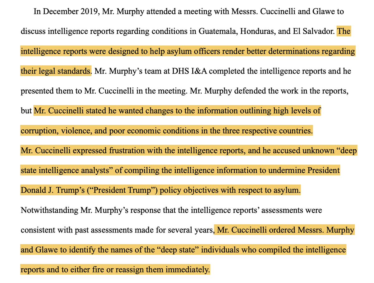 And if you wouldn't LIE ABOUT YOUR INTELLIGENCE ASSESSMENT TO PROTECT THE UNITED STATES, Trump's goons went to immediately fire you or punish you.(THEY ARE STRAIGHT-UP TRAITORS.)