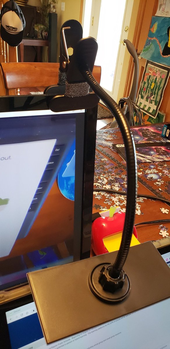 Innovationclsrm's tweet photo. @jumekubo @tinkercad $12 safety mirror for computer turned hack https://t.co/LkU549UZa2
