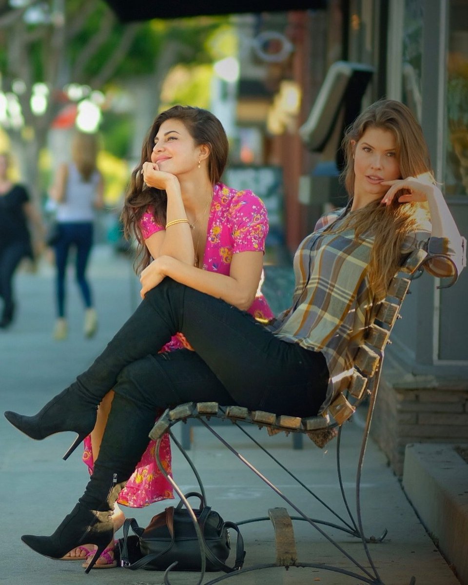 jaineil's tweet photo. #Throwback to these beautiful pictures of my love, bae and sweetest favorite actress @Asli_Jacqueline and @AmandaCerny and very excited for the podcast of both of them. #JacquelineFernandez #AmandaCerny #JacquelineFernandezFanForever #SkyIsNotEvenTheLimit #RespectLadies https://t.co/UUmu4pDygv