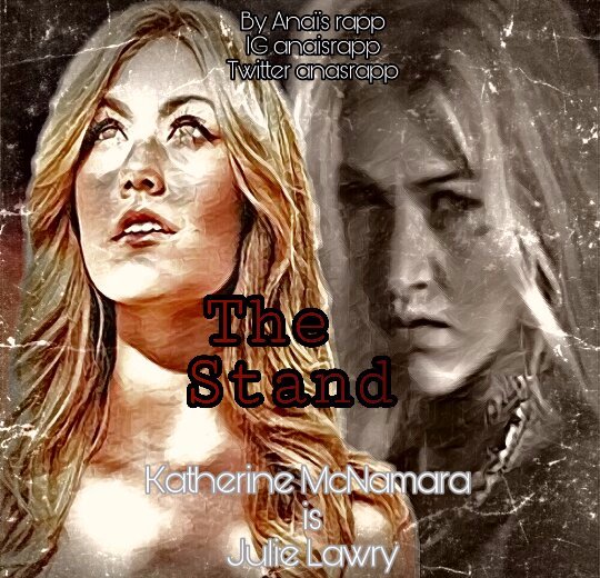 anasrapp's tweet photo. #julielawry is coming. #KatherineMcNamara #fanArtFriday #frayday #FrayFriday #THESTAND
#editfriday #thestand #katmcnamara #katherinemcnamaraedit #katherinemcnamara #stephenking #katMcNamara #fanartforkat #stephenkingbooks #serietv #CBSallaccess @Kat_McNamara @CBSAllAccess https://t.co/huHUXzoqR3